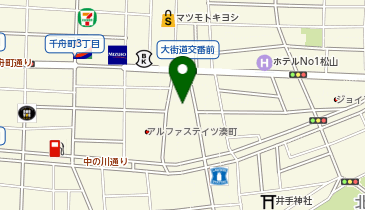 ダンススタジオMOGAの地図画像