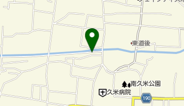 南久米珠算教室の地図画像