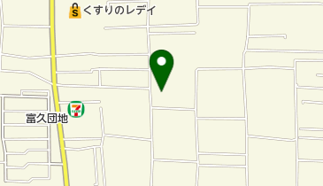 五百木スイミングクラブの地図画像