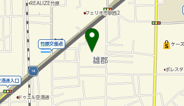 石原スポーツクラブスイミングスクールの地図画像