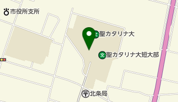 聖カタリナ学園の地図画像