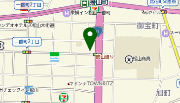 花嫁衣裳のにしむらの地図画像