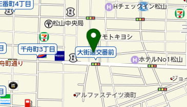 松山ゆうび苑の地図画像