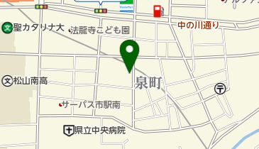 有限会社白石乳販の地図画像
