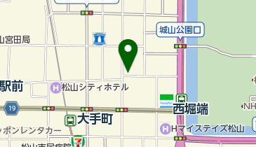 愛媛県社会保険事務協同組合の地図画像