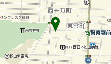 自由民主党愛媛県支部連合会の地図画像