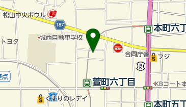 愛媛教職員組合の地図画像