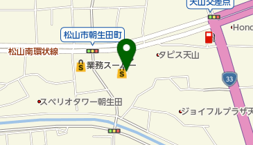 株式会社フジカワ 南松山店の地図画像