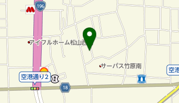 フルベール化粧品新愛媛販売フルベール南久米の地図画像