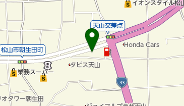 有限会社クロロフィル愛媛県美顔センター 天山店の地図画像
