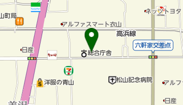 オリジナル設計株式会社愛媛営業所の地図画像