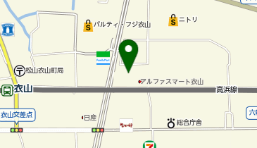 ヒマラヤゴルフ松山店の地図画像