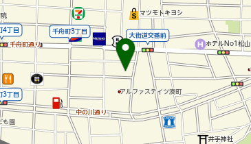 ふ志や呉服店の地図画像