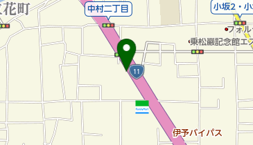 大都販売松山の地図画像