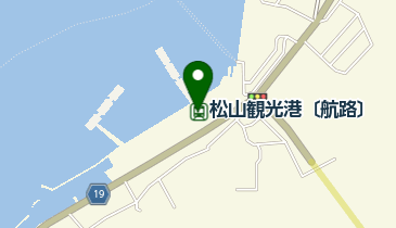 松山観光港ターミナル株式会社ビル管理の地図画像
