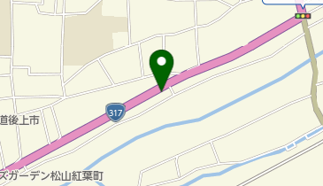 わんまいる石手・たかはしの地図画像