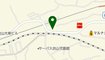 近藤自転車店の地図画像