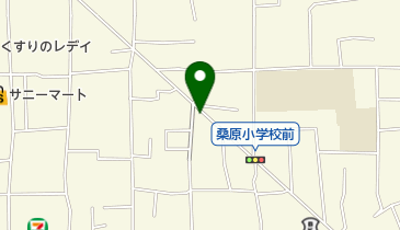しのはらサイクルの地図画像