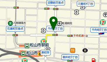 大和証券株式会社松山支店の地図画像