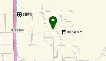 還熊八幡神社の地図画像