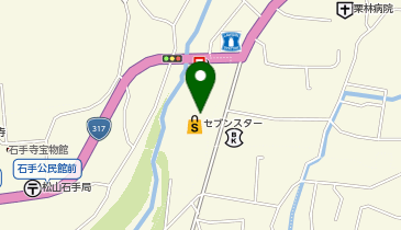株式会社ときわガーランド セブンスター石手店の地図画像