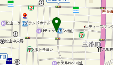 花泉 三番町店の地図画像