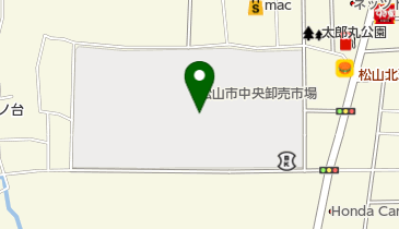 松山中央青果商業協同組合の地図画像