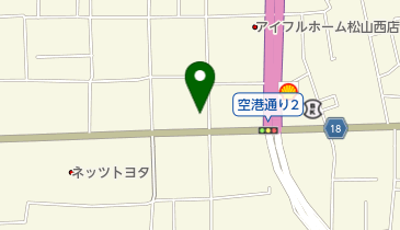 メモリーランド西日本松山店の地図画像