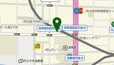 上月接骨院の地図画像