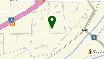 山野愛子どろんこ美容SANAE・クレスティーサロンの地図画像