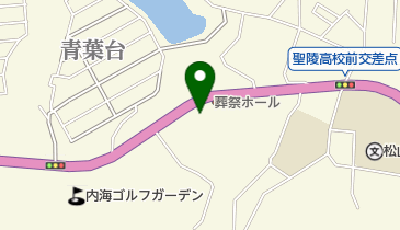 四国中古タイヤの地図画像