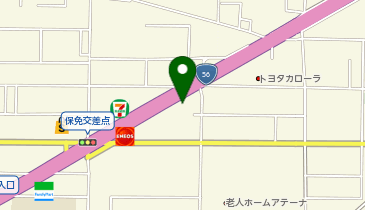 愛媛動物病院の地図画像