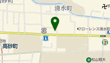 松村動物病院の地図画像