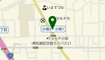 日焼けサロンココナッツスタジアムの地図画像