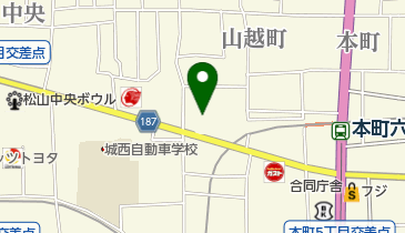 ダイアパレス 松山K-スクエア管理員室の地図画像