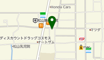 クララ美容室の地図画像