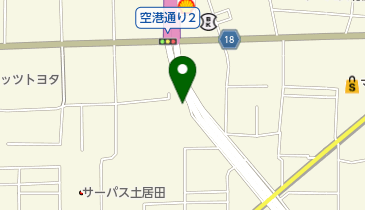 美容室ラアフの地図画像
