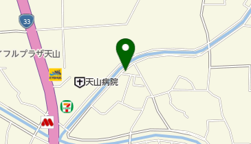 ポプラ美容室の地図画像