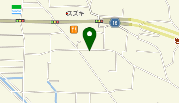 福島弁当の地図画像