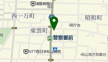 朝日生命保険相互会社 松山支社の地図画像