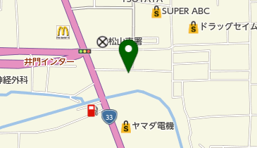 住友生命保険相互会社 松山支社 椿支部の地図画像
