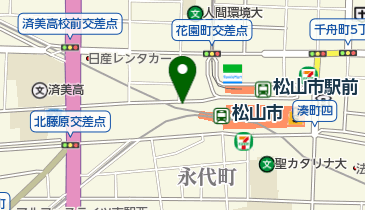 東屋時計店の地図画像