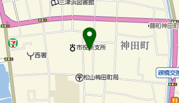 片岡理容店の地図画像