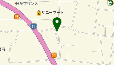 カットサロンダーツの地図画像