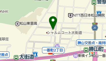 シャロン理容室の地図画像