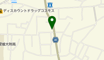 たけだ理容の地図画像