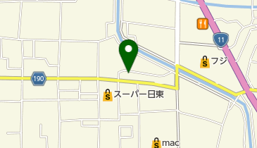 ナカノヘアーサロン 来住店の地図画像