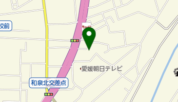 ヘアーサロンうめきの地図画像