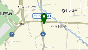 向井理容店の地図画像