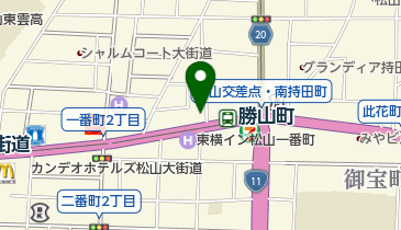 自衛隊愛媛地方協力本部 松山募集案内所の地図画像